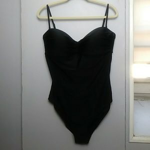 Old Navy XL Black One Piece Bathing Suit